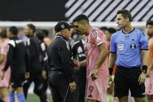 Suarez banned six matches for Leagues Cup spitting furore: official