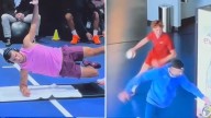 El impresionante calentamiento de Alcaraz y la diferencia con Sinner antes de la final del US Open que recuerda a Rafa Nadal