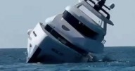 Million-pound yacht sinks off Turkey coast forcing all onboard to jump overboard