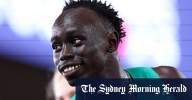 Sprint great Noah Lyles heaps praise on Australian teen rival Gout Gout