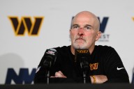 Washington Commanders coach Dan Quinn bloodied in sideline collision with Marcus Mariota