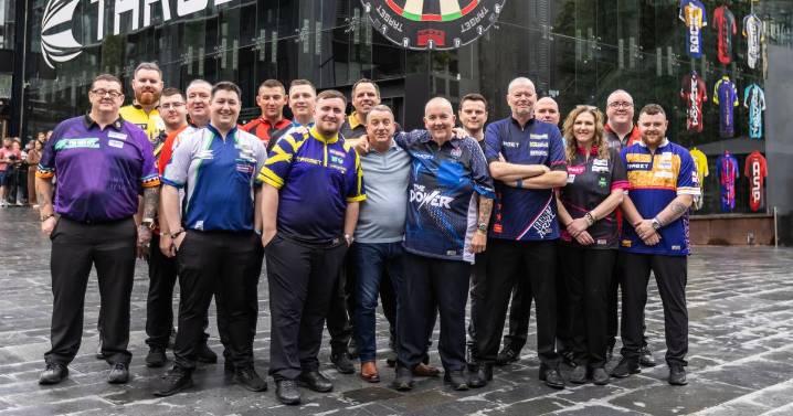 Inside Target darts' pop-up shop launch as stars take over Manchester city centre