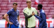Dean Huijsen y Salva Esquivel, dos exmalaguistas reunidos en el derbi Real Madrid