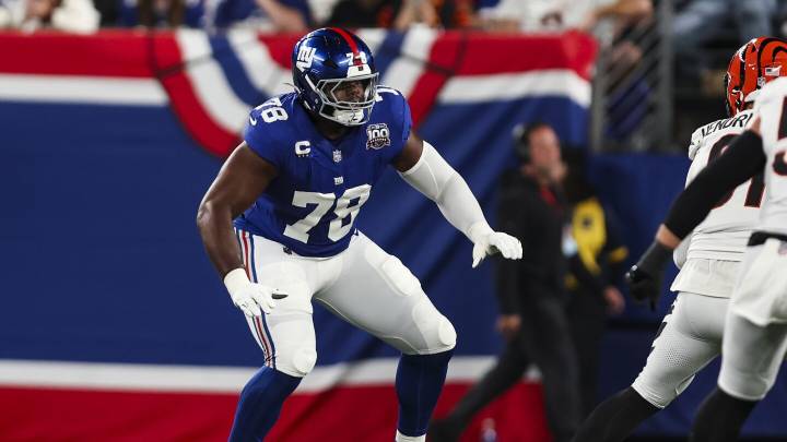 Giants list Andrew Thomas as doubtful to face the Cowboys