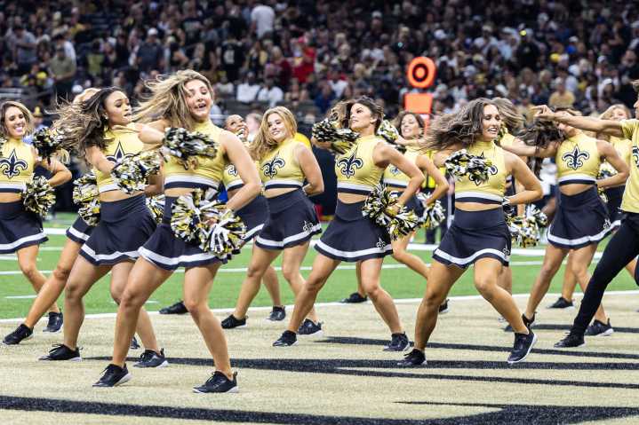 Saints Cheerleader Thrown Off at Practice, Shares Update After Mishap For the New Orleans Saints the promise of a good season is yet to materialize amidst another injury report and this time of a chee