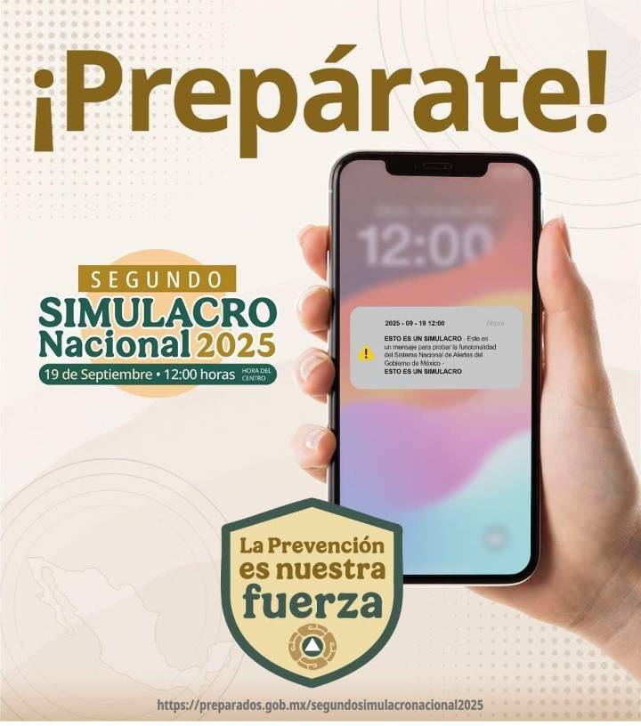Participará Tamaulipas en simulacro nacional de Protección Civil
