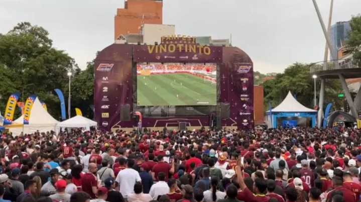 Caracas: lugares para ver el juego de la Vinotinto en pantalla gigante con entrada libre