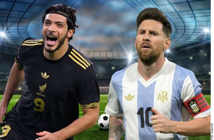 Serán Messi y Argentina rivales de México 