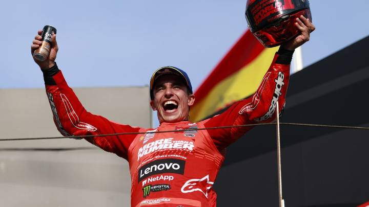 Marc Márquez, liberado tras reeditar su título de campeón: «Ahora estoy en paz conmigo mismo»