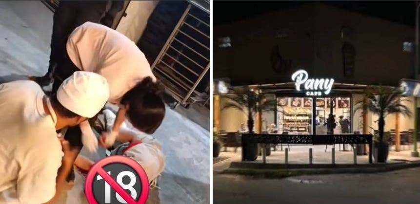 Denuncian que el dueño de una conocida cafetería golpeó a un empleado y luego se dio a la fuga