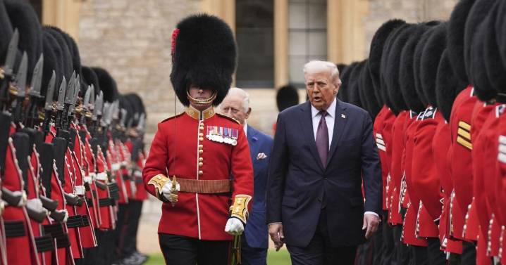 The Latest: As Trump enjoys UK royal pageantry, critics warn of a 'dangerous moment' in US