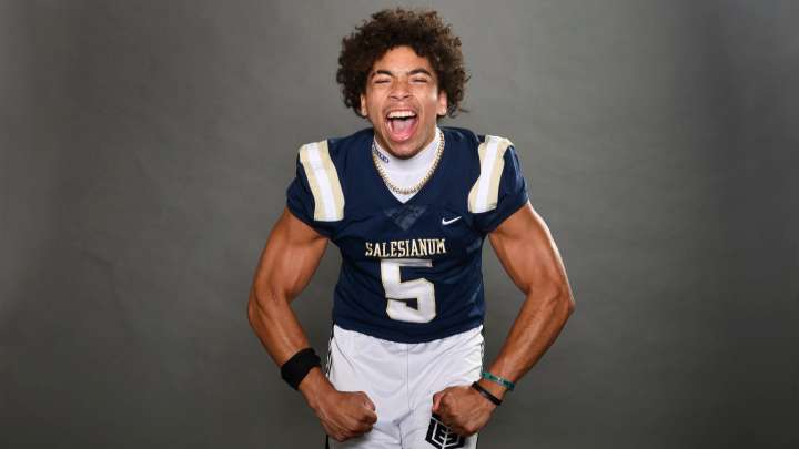 Watch late TDs send Salesianum past Sussex Central