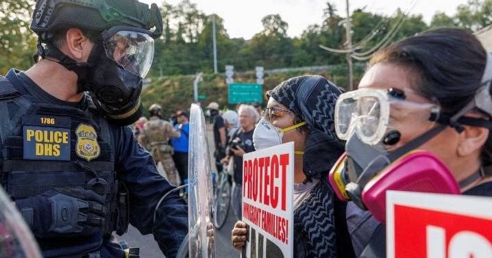 Hundreds protest in Portland after U.S. military deployment to city