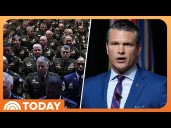 Pete Hegseth Meets With Hundreds of Military Leaders