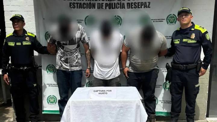 Así fueron las capturas de quienes habrían robado cableado de servicios públicos de Cali con la longitud de un buque de carga
