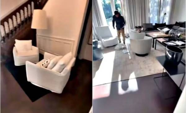 Robaron la lujosa casa de Pampita: dos ladrones se metieron y violentaron una caja fuerte