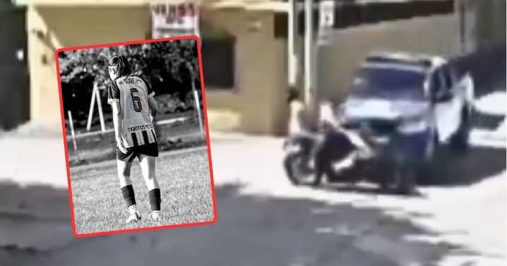 Filtran video del atropellamiento contra la jugadora Dayana Portillo; se estrelló en el asfalto