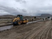 Avanzan los últimos trabajos en el puente de La Rinconada sobre la Ruta 40