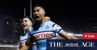 NRl 2025: Cronulla Sharks party like it’s 2016 as star-studded Sydney Roosters crash out of finals