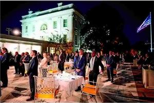 Trump's Rose Garden Club a lavish new hangout