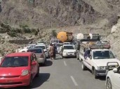 Protesters block Karakoram Highway over dam land compensation