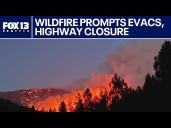Wildfires prompt expanded evacuations in Kittitas and Chelan counties