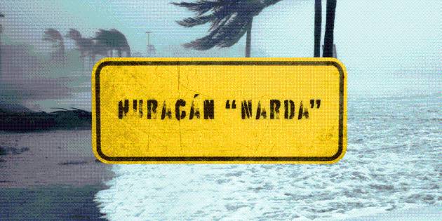 "Narda" ya es huracán; esta es su trayectoria