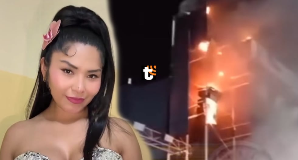 ¡Incendio en concierto de Yarita Lizeth! Fuego en el escenario genera pánico y casi terminar en desgracia La cantante se retiró de la tarima e invitó a los asistentes a retirarse, mientras el fuego se
