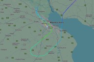 Por una emergencia. Un avión de Ethiopian Airlines sobrevoló el Conurbano a baja altura