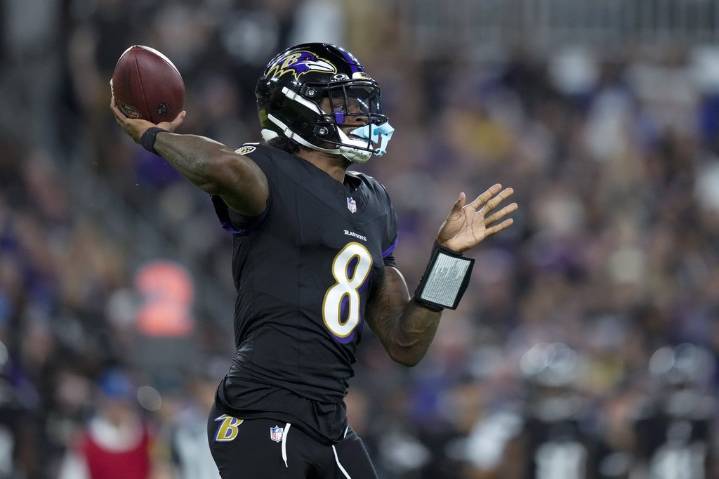 Ravens visit Chiefs for Sunday showdown between two of the AFC’s premier franchises