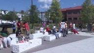 Jacksonville organizers travel to Baker County immigration detention center to protest