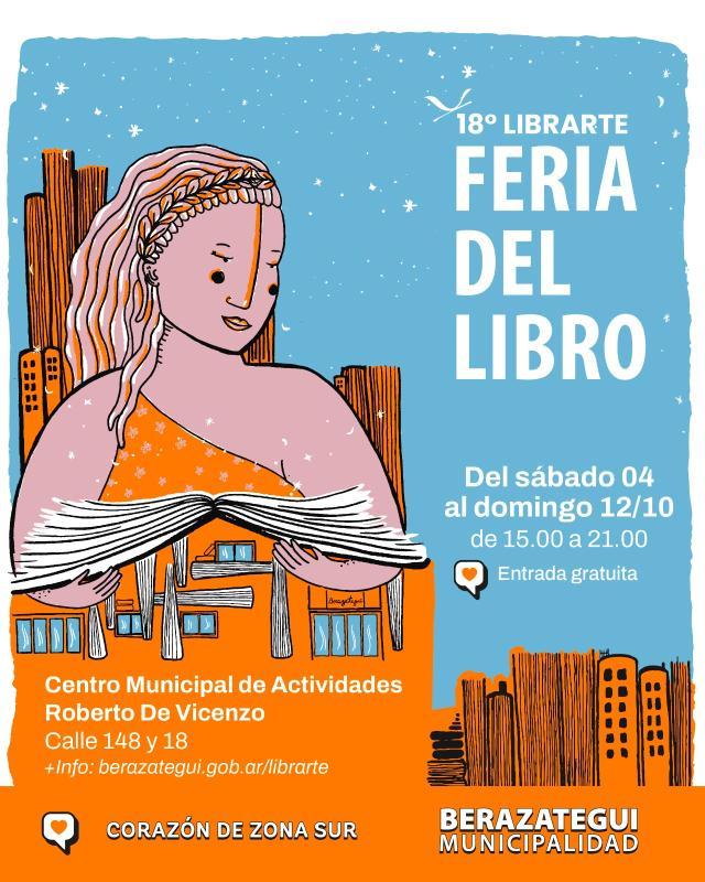 Con Darío Sztajnszrajber y Alejandro Dolina, Berazategui se prepara para la 18° Feria del Libro Municipal