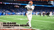Cedric Tillman out with hamstring injury vs. Lions