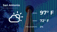 Pronóstico del clima en San Antonio para este domingo 14 de septiembre