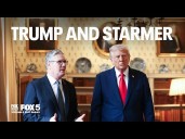 LIVE: President Donald Trump and UK Prim Minister Starmer hold a press conference