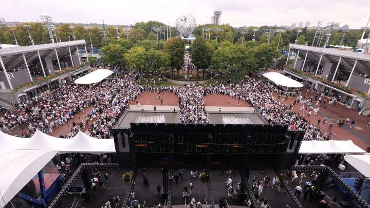 US Open men’s final is delayed because of security