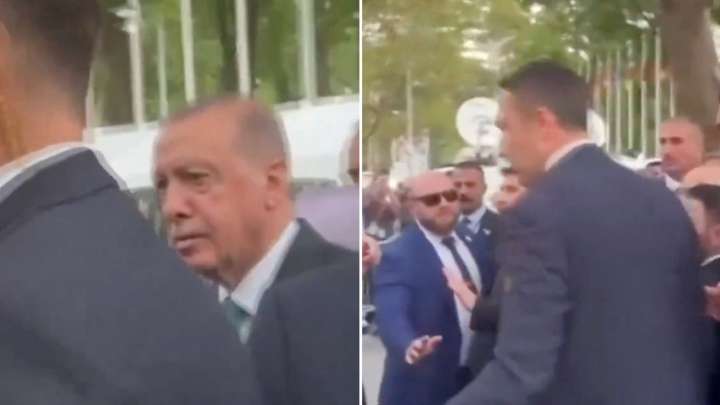 Policía de Nueva York detiene el auto de Erdogan para dejar pasar a la comitiva de Trump