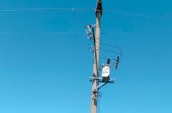 Intentó una conexión clandestina y terminó hospitalizado por una descarga eléctrica