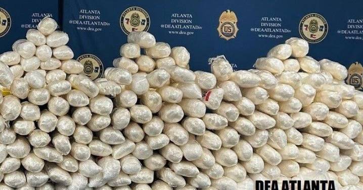 DEA seizes more than 1,000 pounds of meth in Atlanta from alleged Cartel member