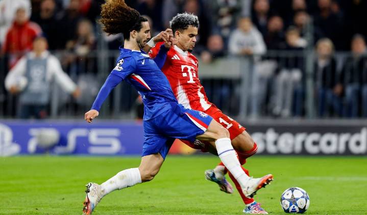 Bayern pasó por encima de Chelsea con protagonismo de Luis Díaz