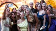 Jon Rahm's wife steals show in plunging see-through dress as glam Ryder Cup Wags hit glitzy gala in New York