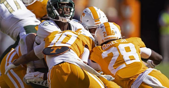 COLLEGE FOOTBALL: Tennessee overpowers UAB