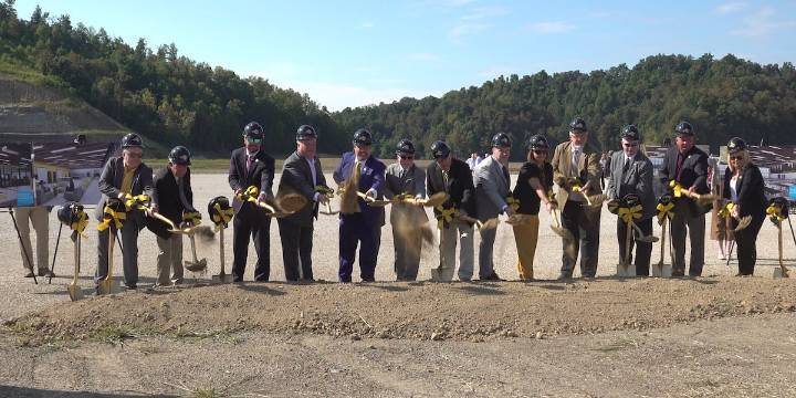 Groundbreaking Ceremony for new Johnson Central High School CTE building