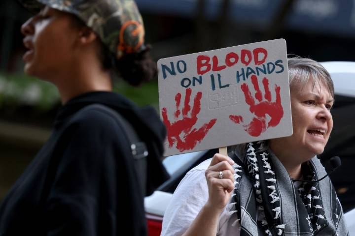 Chicago protesters demand Illinois divest from Israel bonds