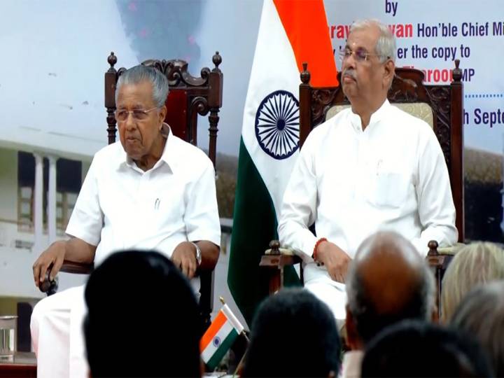 CM Pinarayi Vijayan Addresses Journal Controversy at Raj Bhavan Launch