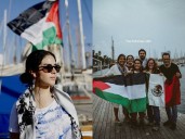 Arlin Medrano, voz mexicana en la flotilla humanitaria rumbo a Gaza