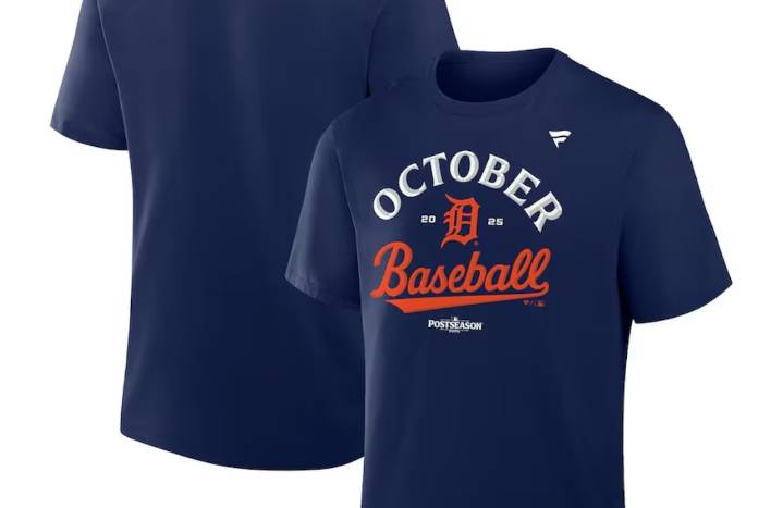 Gear up for the playoffs, Detroit! Buy your Tigers playoff merchandise today