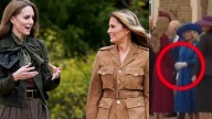 'Overbearing': Lip reader reveals Princess Catherine's telling five words to Melania Trump after Queen Camilla 'shooed' her away from First Lady
