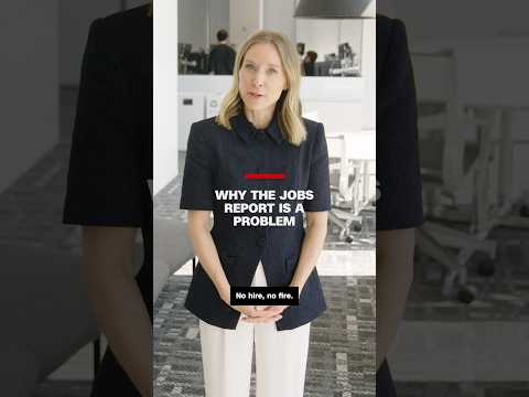 Why the jobs report is a problem