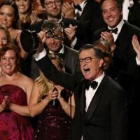 Key Emmys moments: Children, Colbert, women and politics